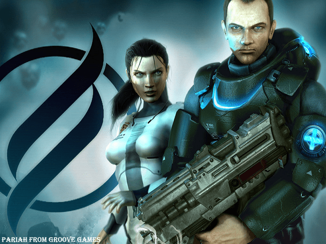 Pariah title screen for Xbox